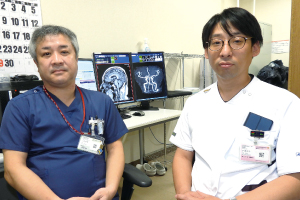 板垣副技師長と今西師長