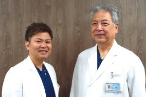 井谷センター長と鹿川・副センター長の写真